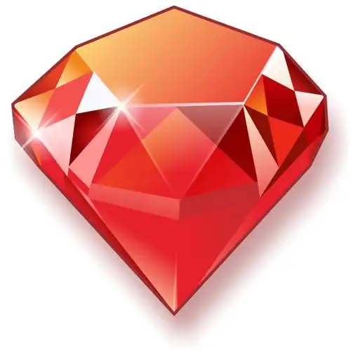 矢量红钻石图片