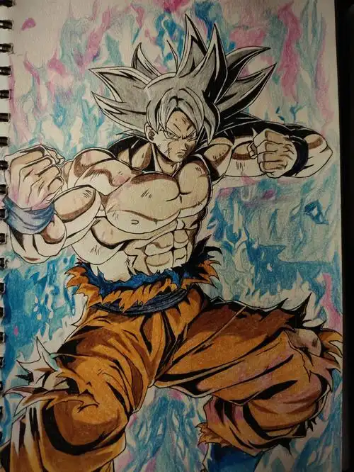 自在极意功  #龙珠 #绘画  #彩铅