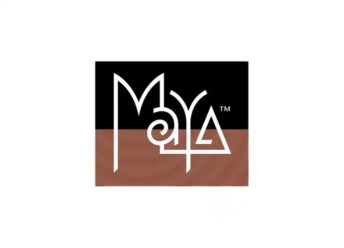 三维动画软件maya玛雅图标logo矢量图