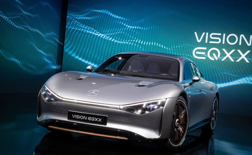 奔驰vision eqxx首发 品牌有史以来能效最优的车_汽车氪