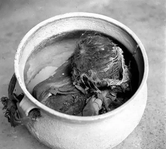 老照片直击旧西藏农奴们图3是真正人皮图9盐罐里是小女孩尸体