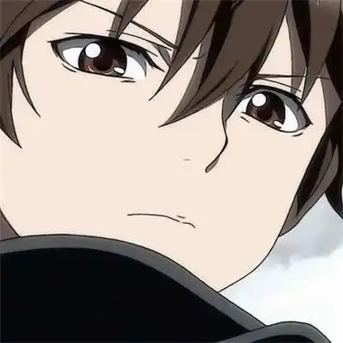 看起来不开心的日系动漫男生头像 高清冷淡伤感孤独感动漫男头_动漫