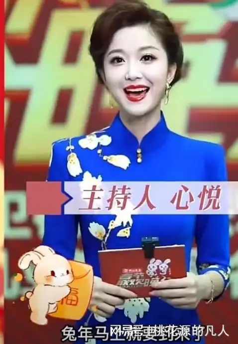 辽宁台天花板主持心悦被观众称为最美辽台主持