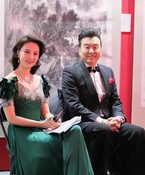 刘芳菲虽已离职cctv但仍和老同事张泽群一起主持2024美术春晚
