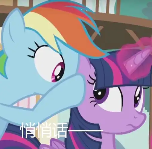 自己截的小马宝莉表情包