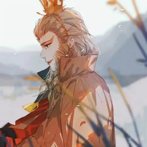 情侣头像红色系中国风 结婚古装红色嫁衣cp情头  第4张