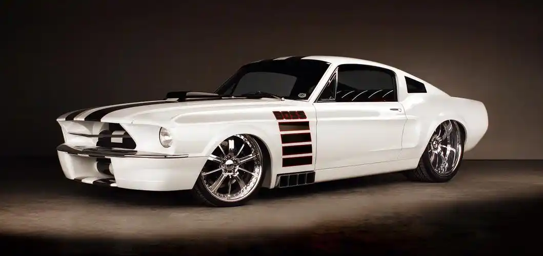 1967年福特ford mustang,这枚野马真酷真经典!