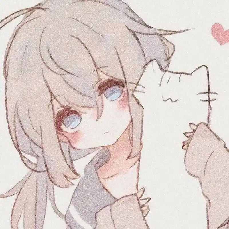 软萌系动漫女生头像💗 7.