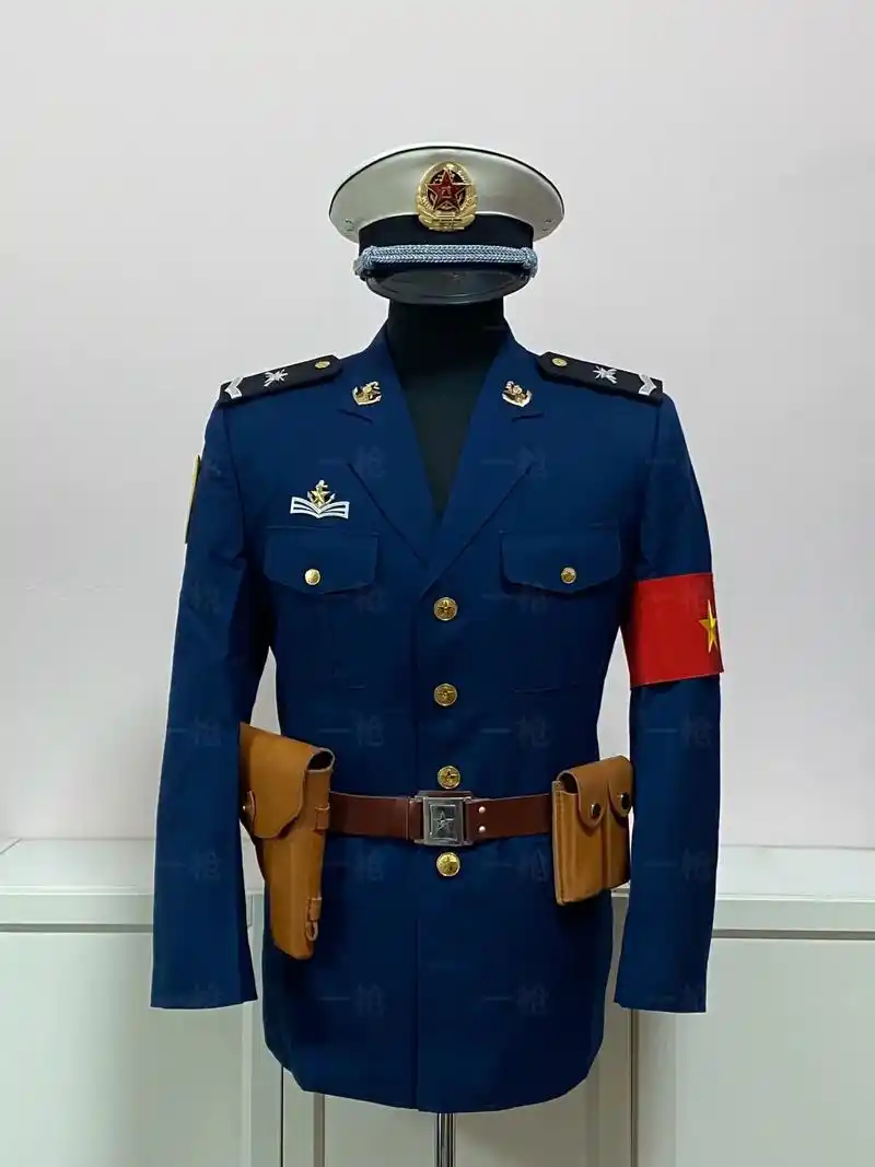 97式海军藏青常服,99士官篇.驻港部队.97式军装经历了9 - 抖音