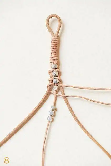 小女孩手绳的编法多彩手绳编织diy