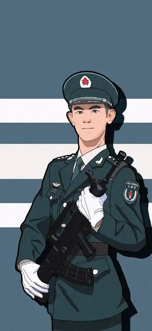 全面屏壁纸八一快乐