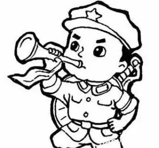 抗日战争军服简笔画战士简笔画卡通革命老红军小红军简笔画教程红军