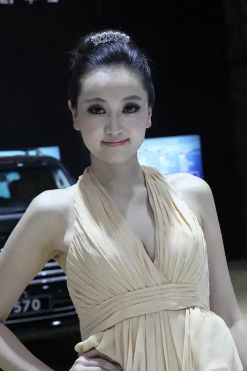 2013大连车展美女车模