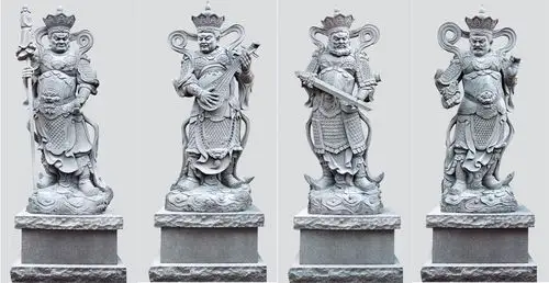佛教四大天王石雕3米多少钱一尊