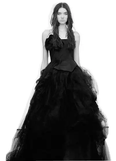 杭州婚纱市场悄现"黑炫风" 婚礼要变"黑 黑"?