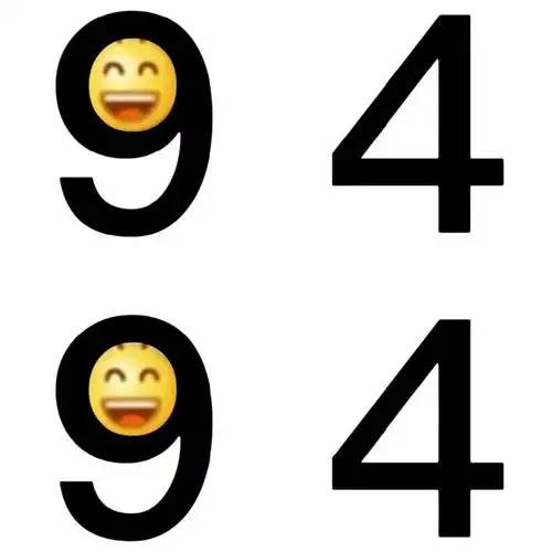 91 - 阴阳怪气数字小黄脸表情包_斗图_emoji表情