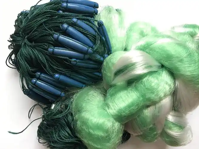 进口三层渔网沉网8米10米15米20米高捕鱼网丝网挂网塑料浮漂沾鱼网