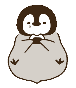 可爱小企鹅 gif动态图