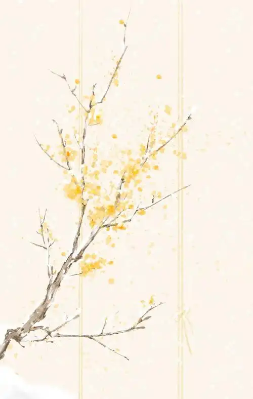 水墨画 素色 简约 手机壁纸 竖屏 唯美