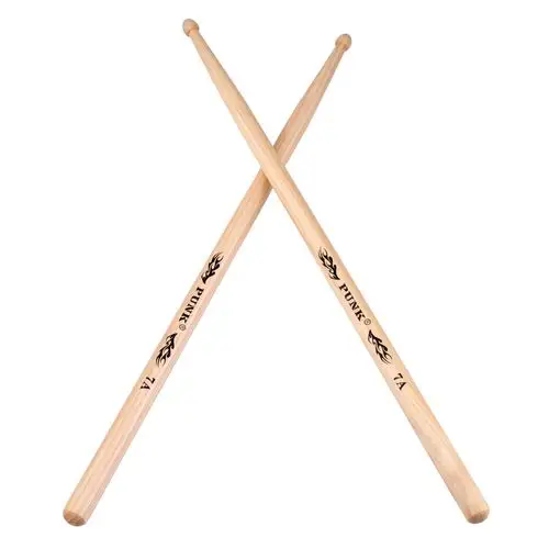 实木白橡木鼓棒爵士鼓棍 5a 5b 7a 架子鼓鼓锤军鼓鼓槌 跨境货源