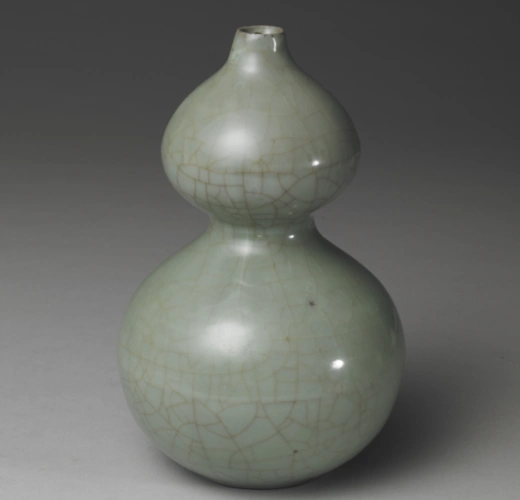 南宋官窑青瓷葫芦瓶台北故宫博物院馆藏