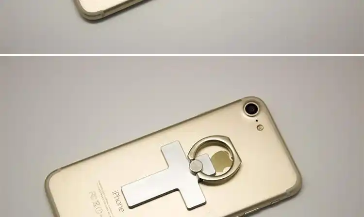 基督教礼品十字架手机指环扣支架背贴固定指环支架手机支架