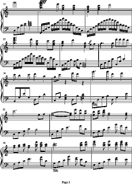 中国共产主义青年团团歌 钢琴谱 五线谱