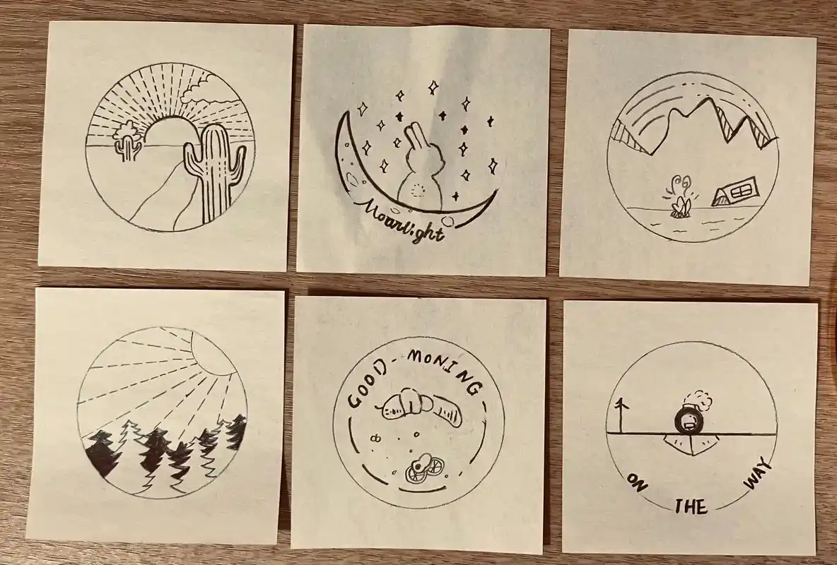 ins风简笔画.快来一起画吧#简笔画 #一起学画画 #临摹  - 抖音