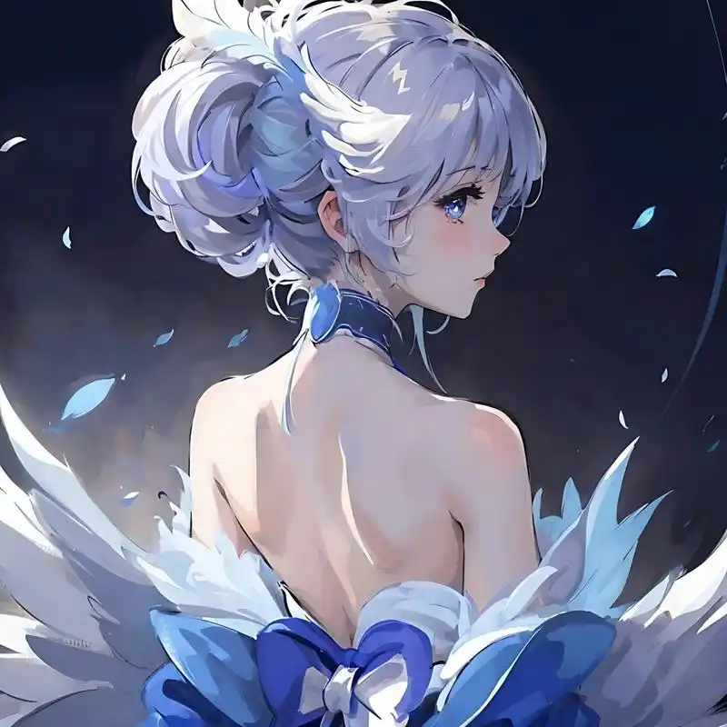 王者荣耀|小乔专属头像 小乔的皮肤除了天鹅之梦,我最喜欢用纯白花嫁