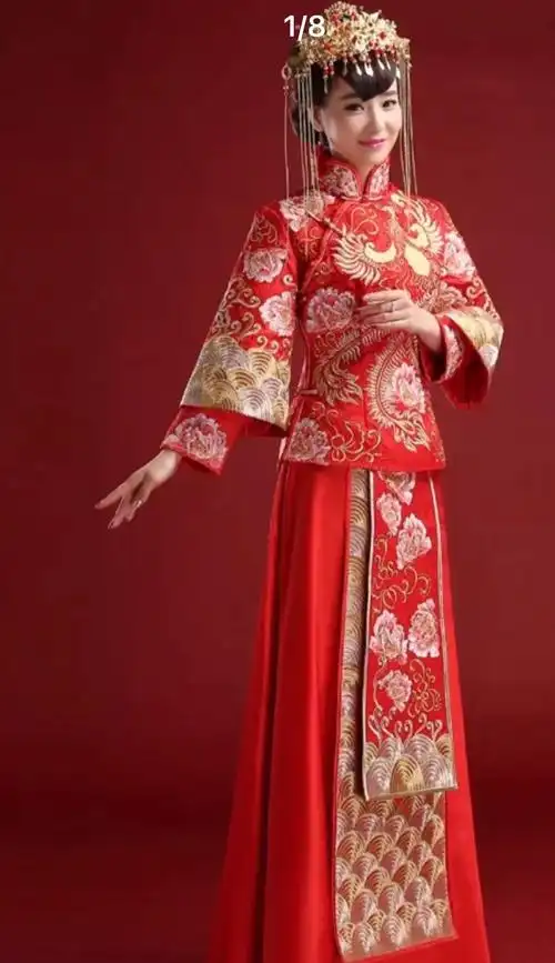 新娘龙凤褂裙褂嫁衣