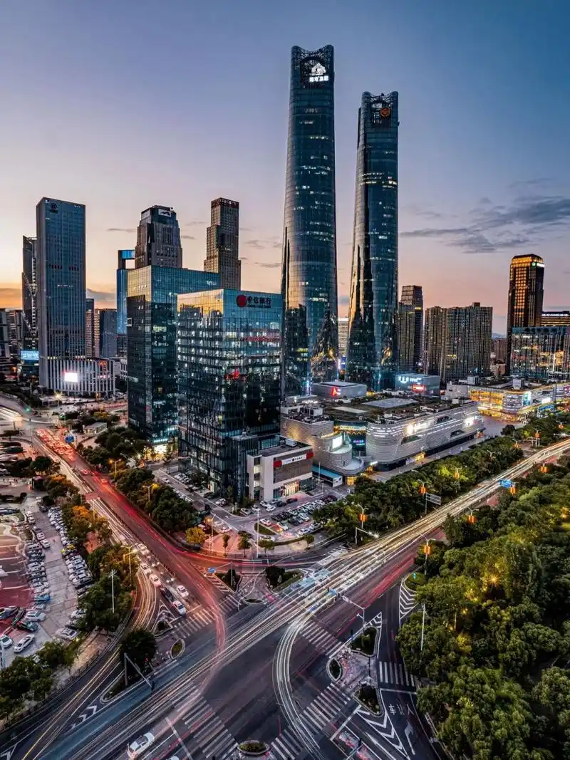 南昌 | 红谷滩 | 双子塔 南昌地标双子塔