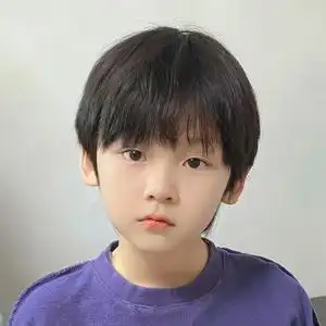 假发男儿童宝宝短发可爱空气刘海小男孩短直发碎刘海宝贝短款头套