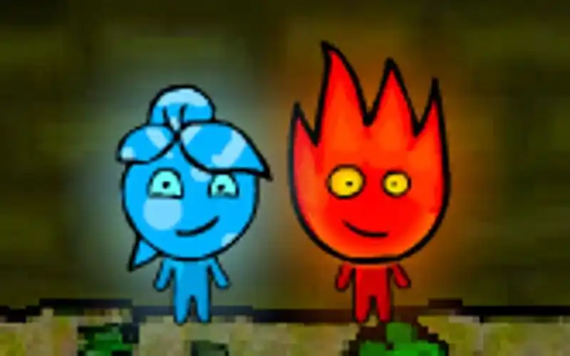 情人节就该自己和自己玩森林冰火人!