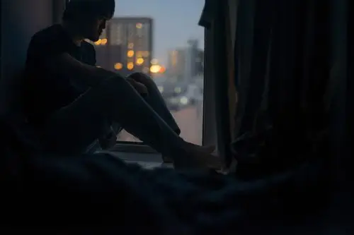 窗外的美丽夜色 - 人像, 50mm, 北京, somy, 自拍, sonya7 - 窗外的