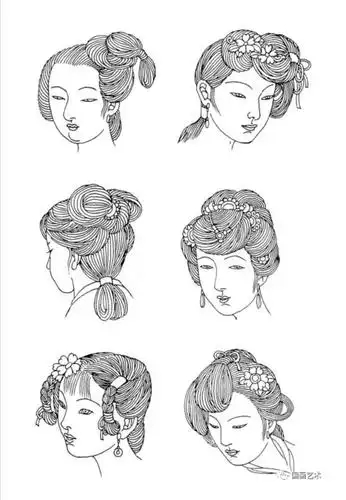 白描人物勾线技法,真真走心的好教材.