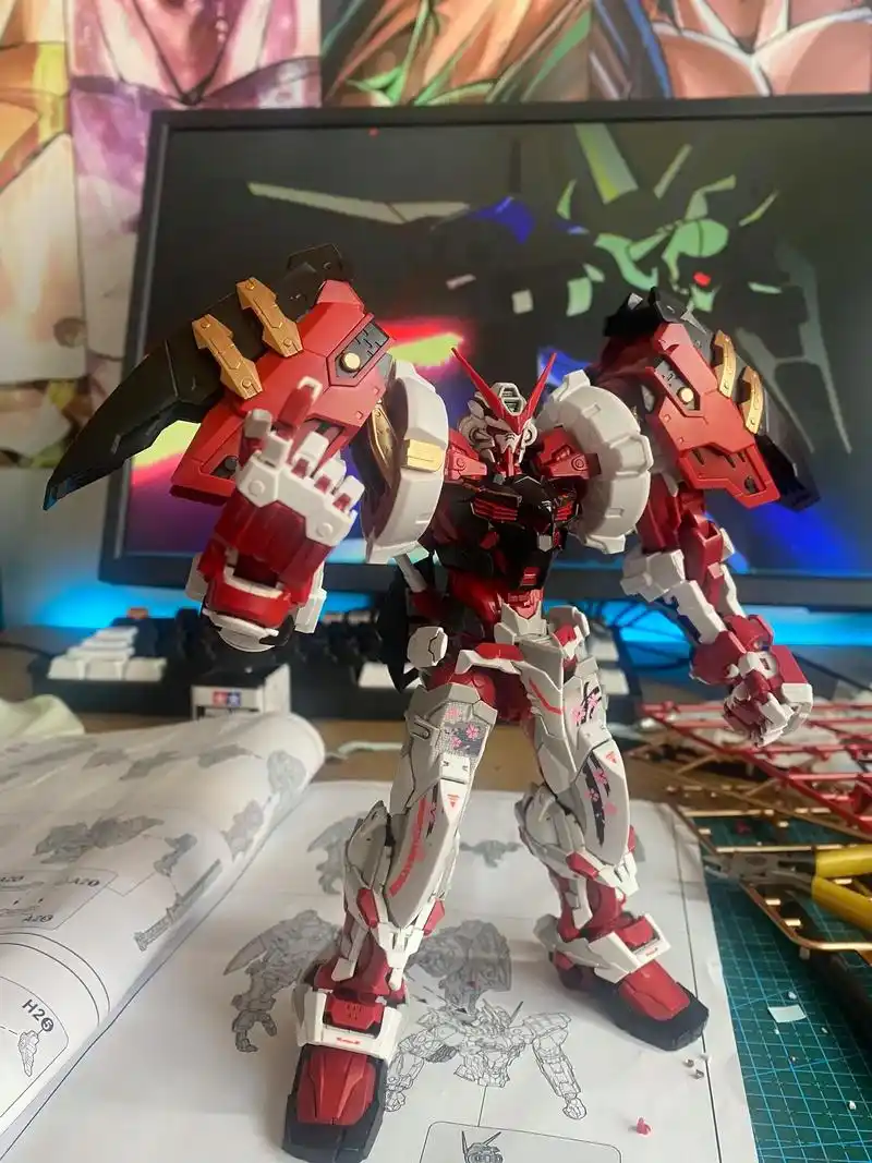红异端 #高达模型 #机动战士高达 感觉还是四臂帅 - 抖音