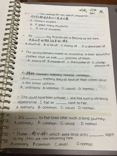 原400 英语错题整理笔记汇总 11