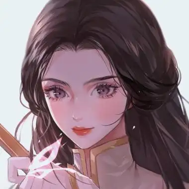 高清漂亮打游戏女生头像动漫图片