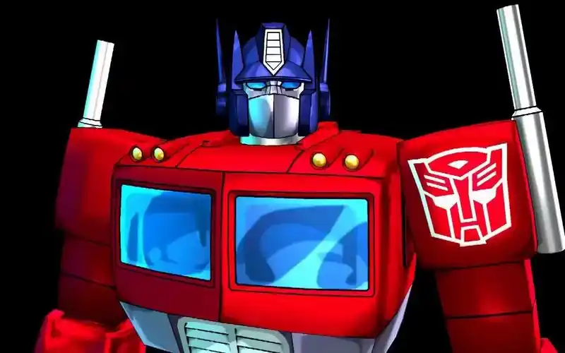 变形金刚动画擎天柱威风霸气