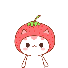 草莓猫梅梅日常篇表情包