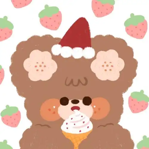 超可爱小熊头像 wb@汤猫丸子