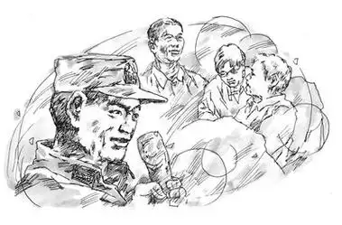 雷锋的画法步骤简笔画教程集体入党简笔画儿童七一建党节简笔画图片做