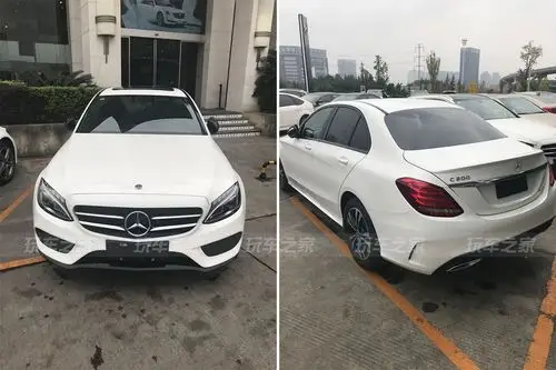 玩出自己的个性重庆车友的黑白奔驰c200改装之路