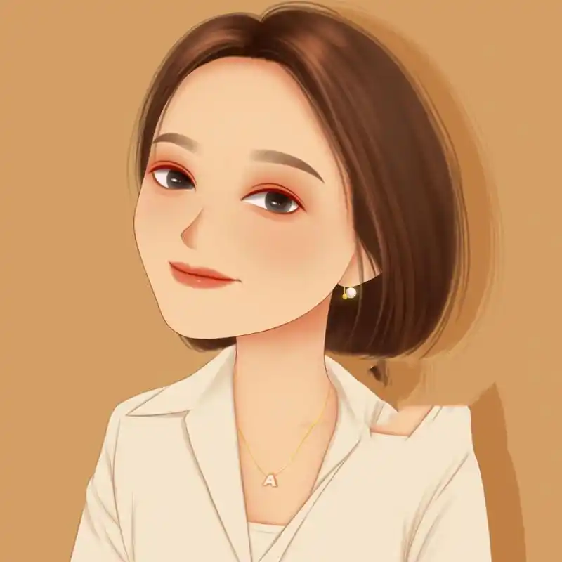 短发女生小头像漫画