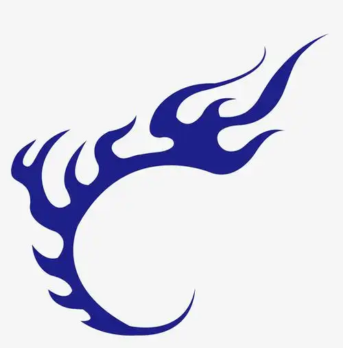 蓝色火苗图素材免费下载_觅元素