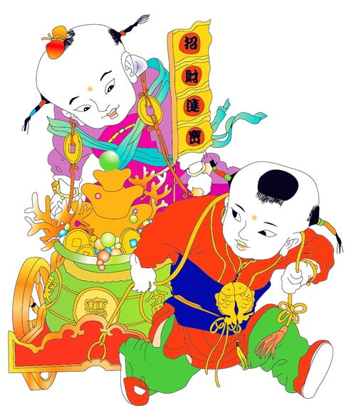 【转载】【转载作品】png传统中国娃素材