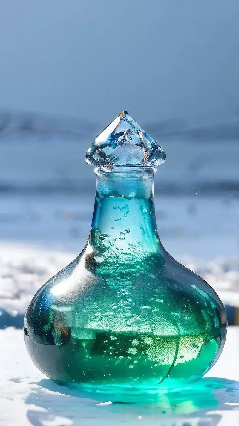 夏日清凉冰块壁纸来袭06 炎炎夏日,怎么能少了冰块壁纸来降降温呢?