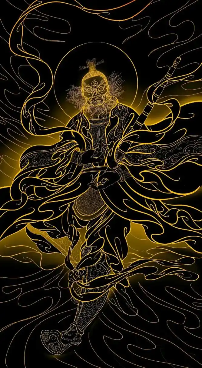 道法深邃,黑金壁纸