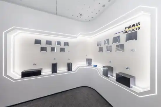 (高景太阳能产品展示墙)