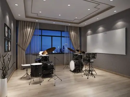 新中式风格培训机构装修效果图培训机构装修图片160平米